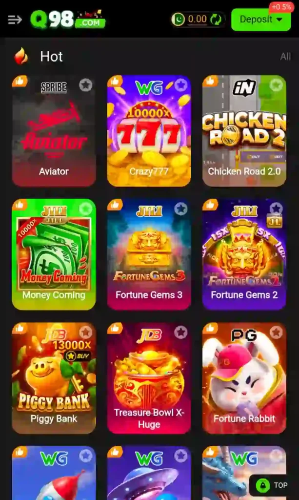 Q98 Game